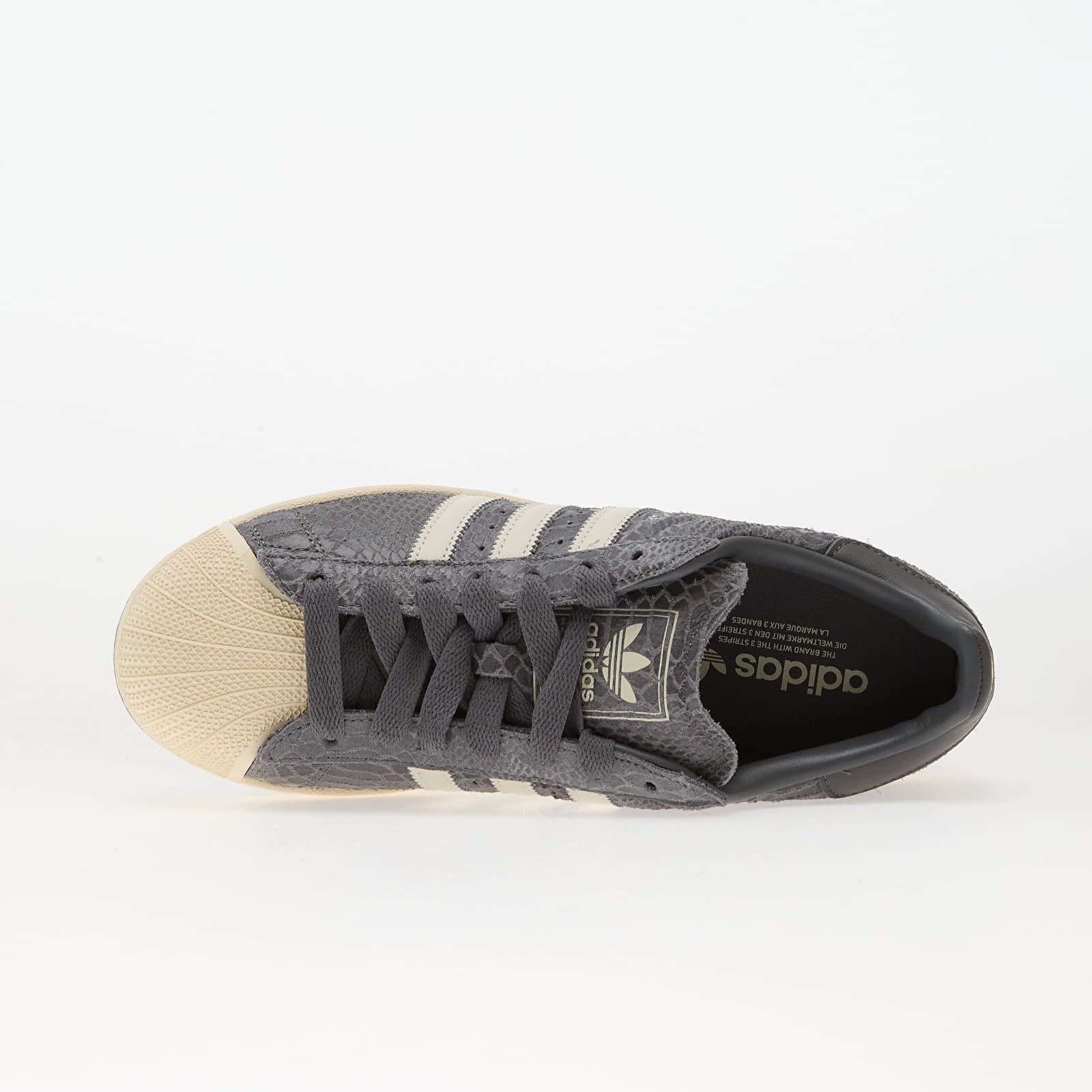 Férfi cipők adidas Superstar II Grey Four/ Core White/ Crew White
