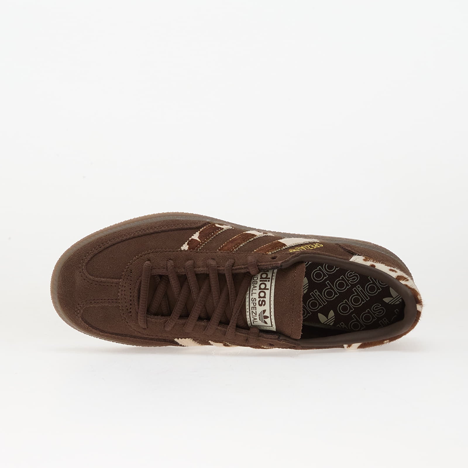 Încălțăminte și sneakerși pentru femei adidas Handball Spezial W Brown/ Crew White/ Gum5