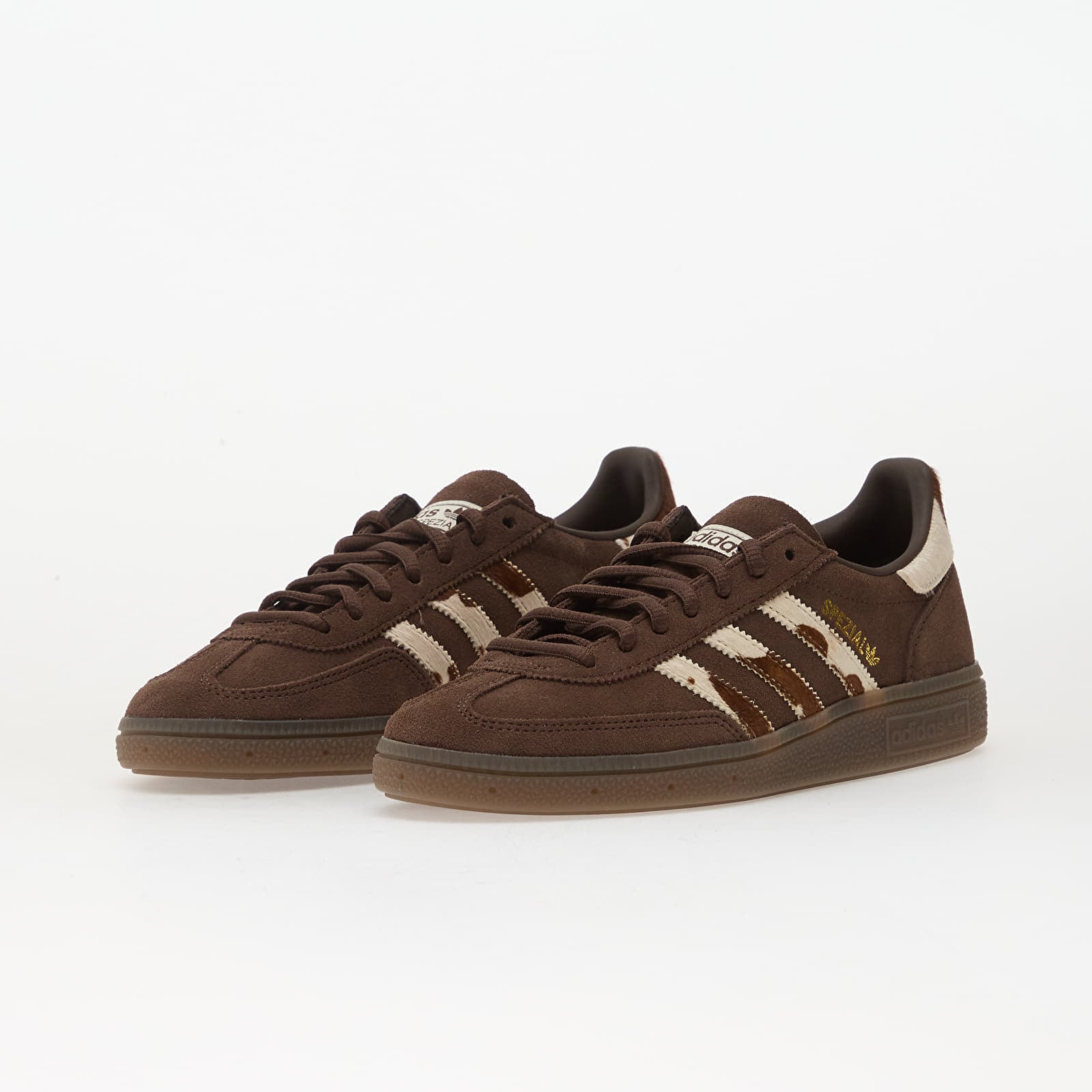 Încălțăminte și sneakerși pentru femei adidas Handball Spezial W Brown/ Crew White/ Gum5