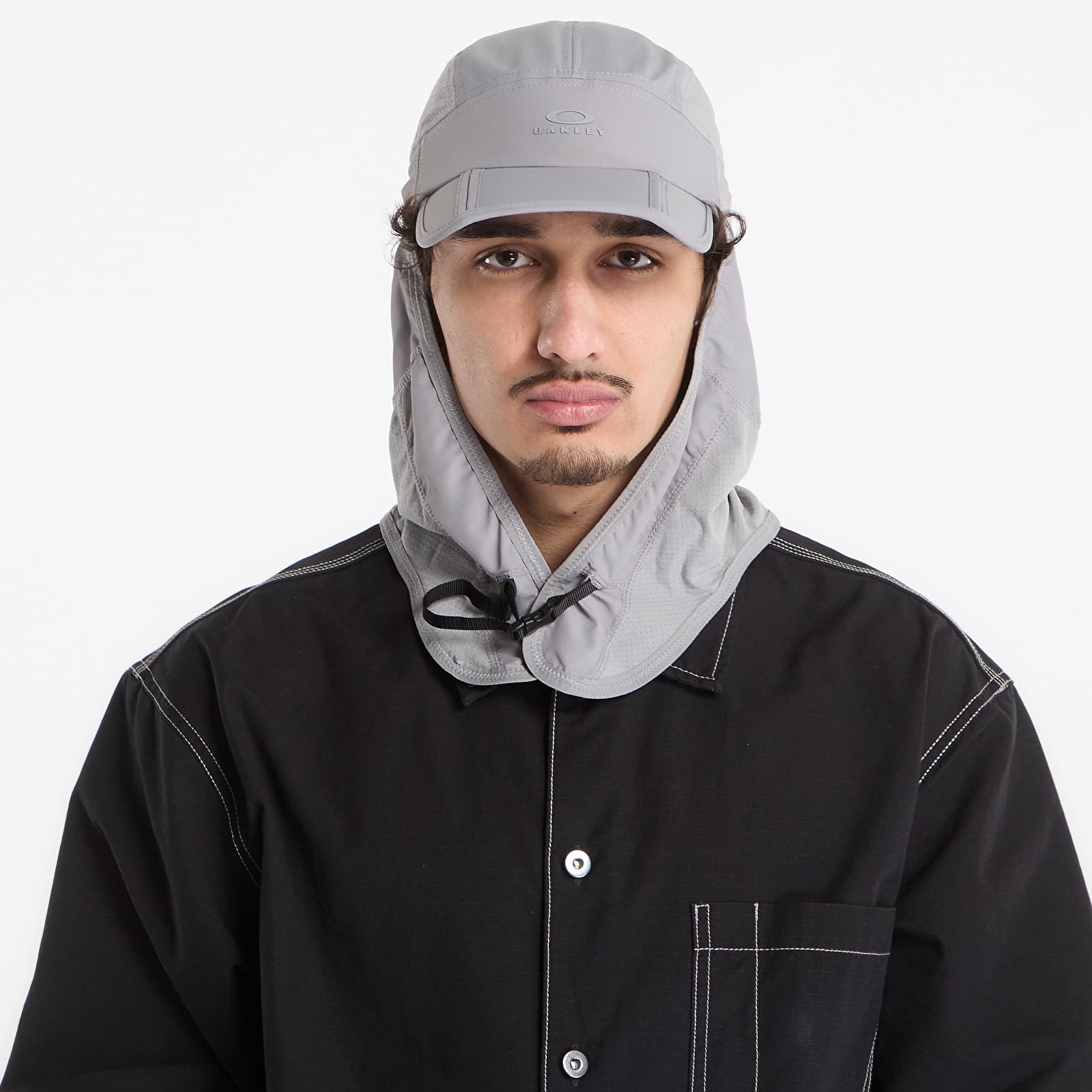 Cappellini da uomo Oakley Latitude Flex Field Cap Cement