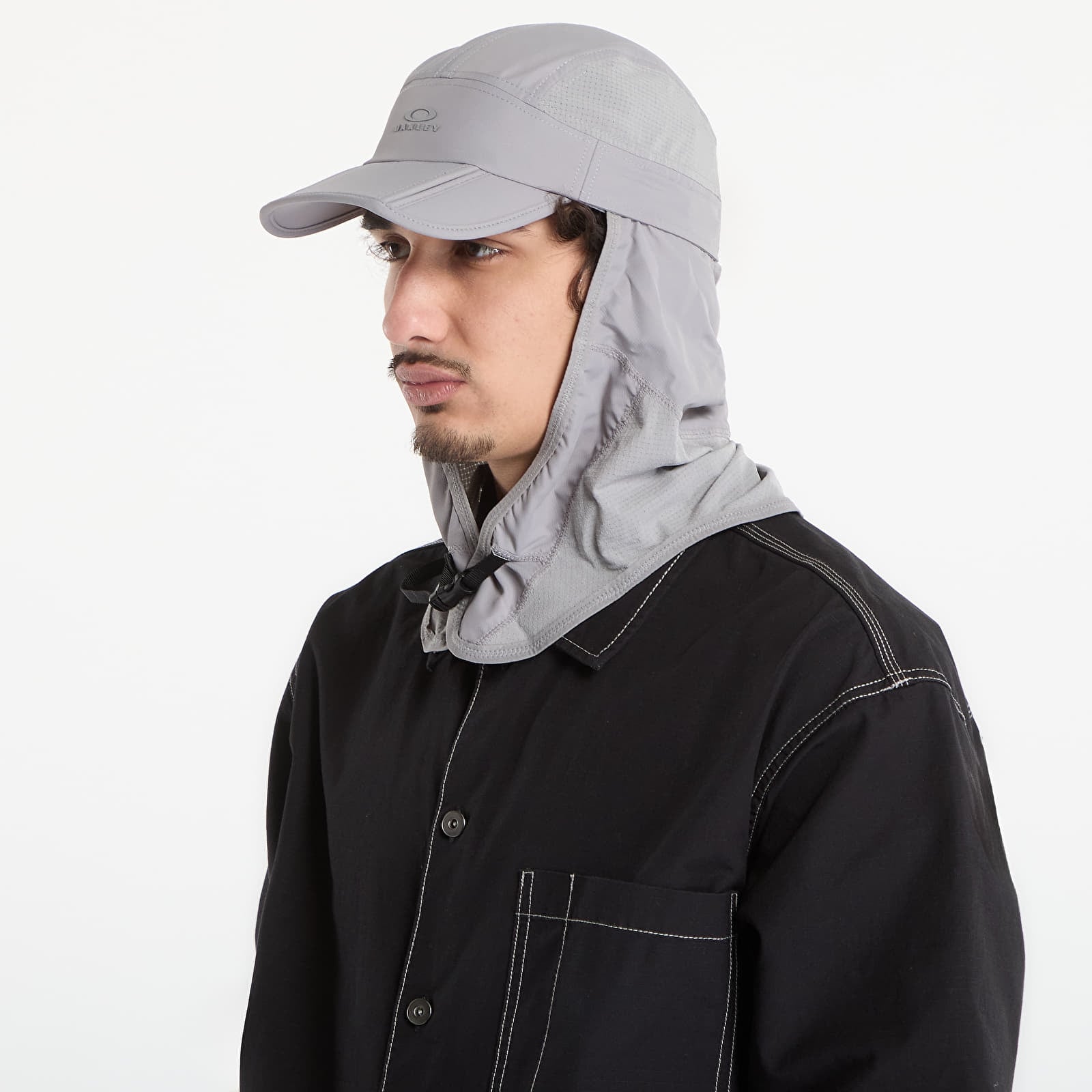 Cappellini da uomo Oakley Latitude Flex Field Cap Cement