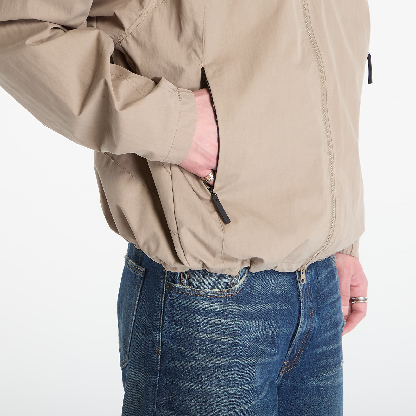 Herren-Windjacken OBEY Sota Shell Jacket Mermaid