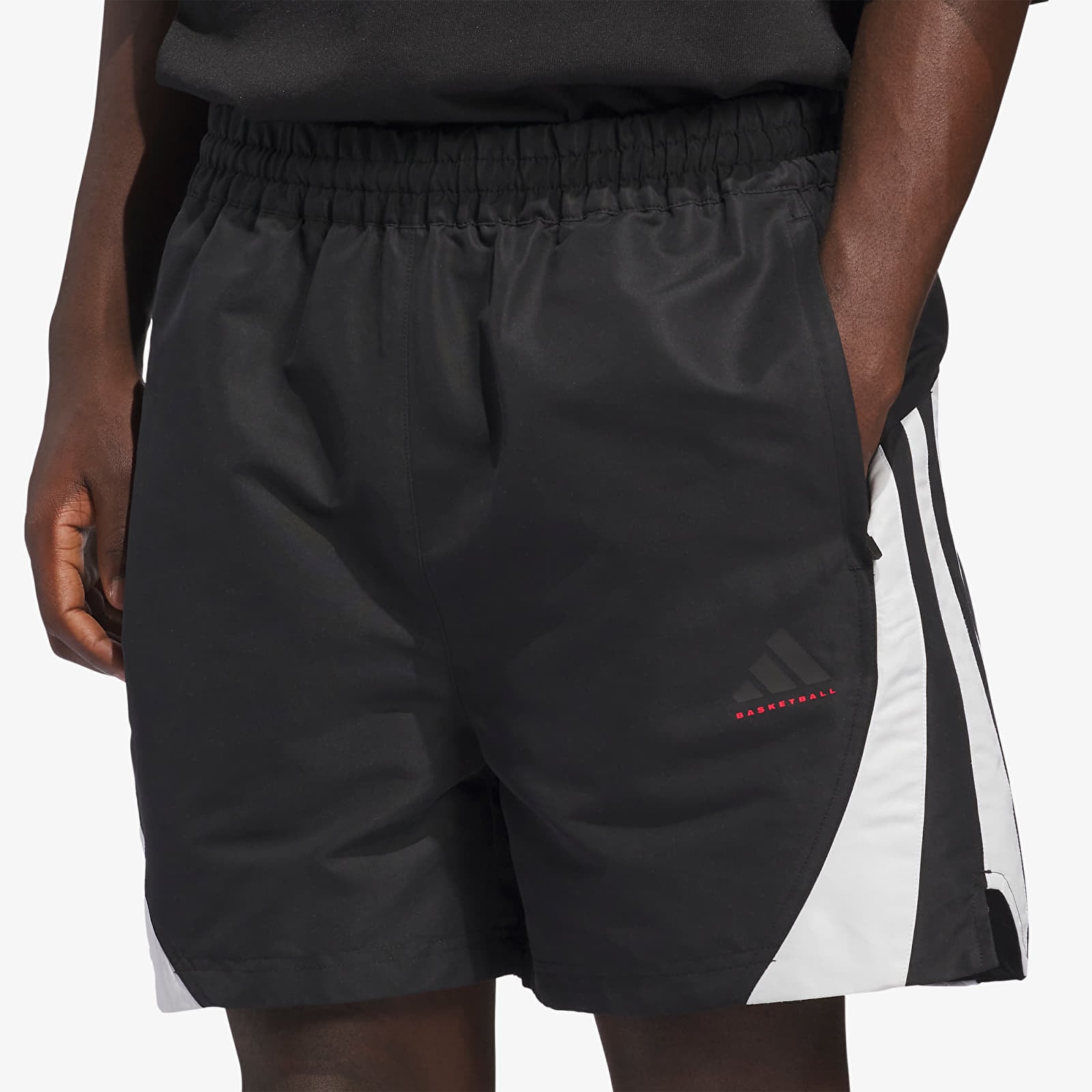 Shorts für Männer adidas Woven Short UNIXES Black/ Purrub