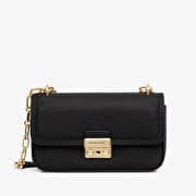 Michael Kors Sm Conv Chain Shoulder Black