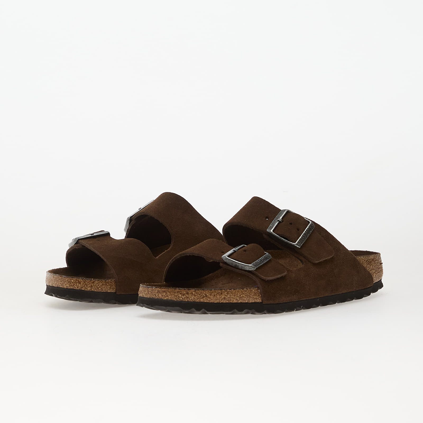 Ανδρικά παπούτσια Birkenstock Arizona Soft Footbed Suede Leather Unisex Carafe Tonal FB