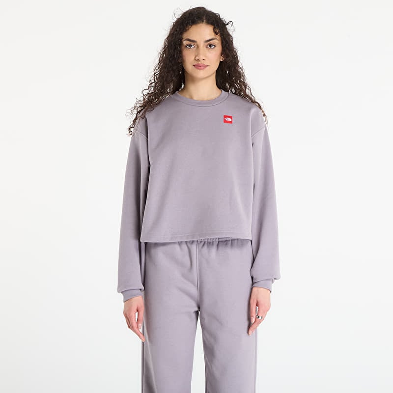 Mikina The North Face Redbox Crew Transcendent Grey