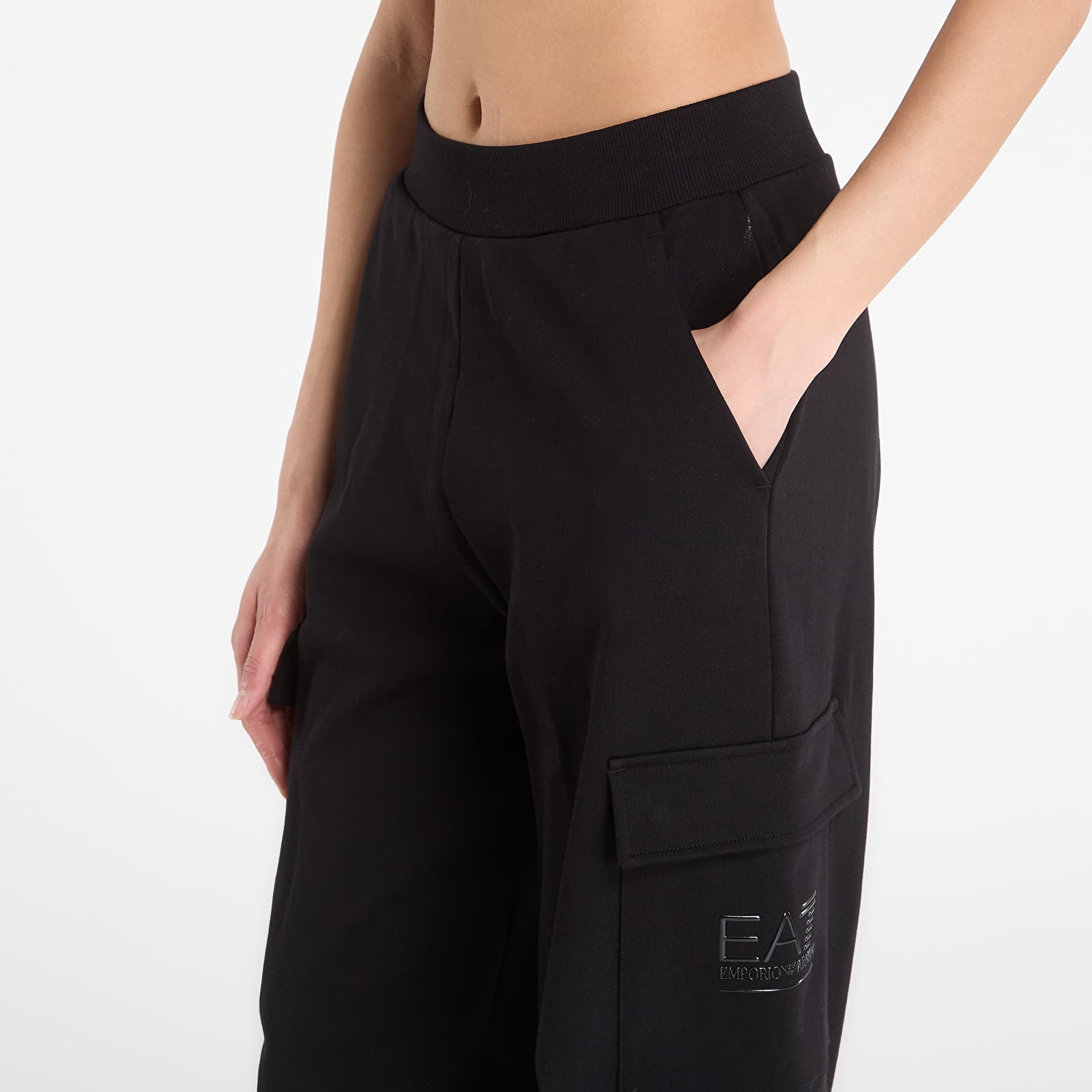 Jogginghosen EA7 Emporio Armani Train Visibility W Cargo Pants Black Beauty