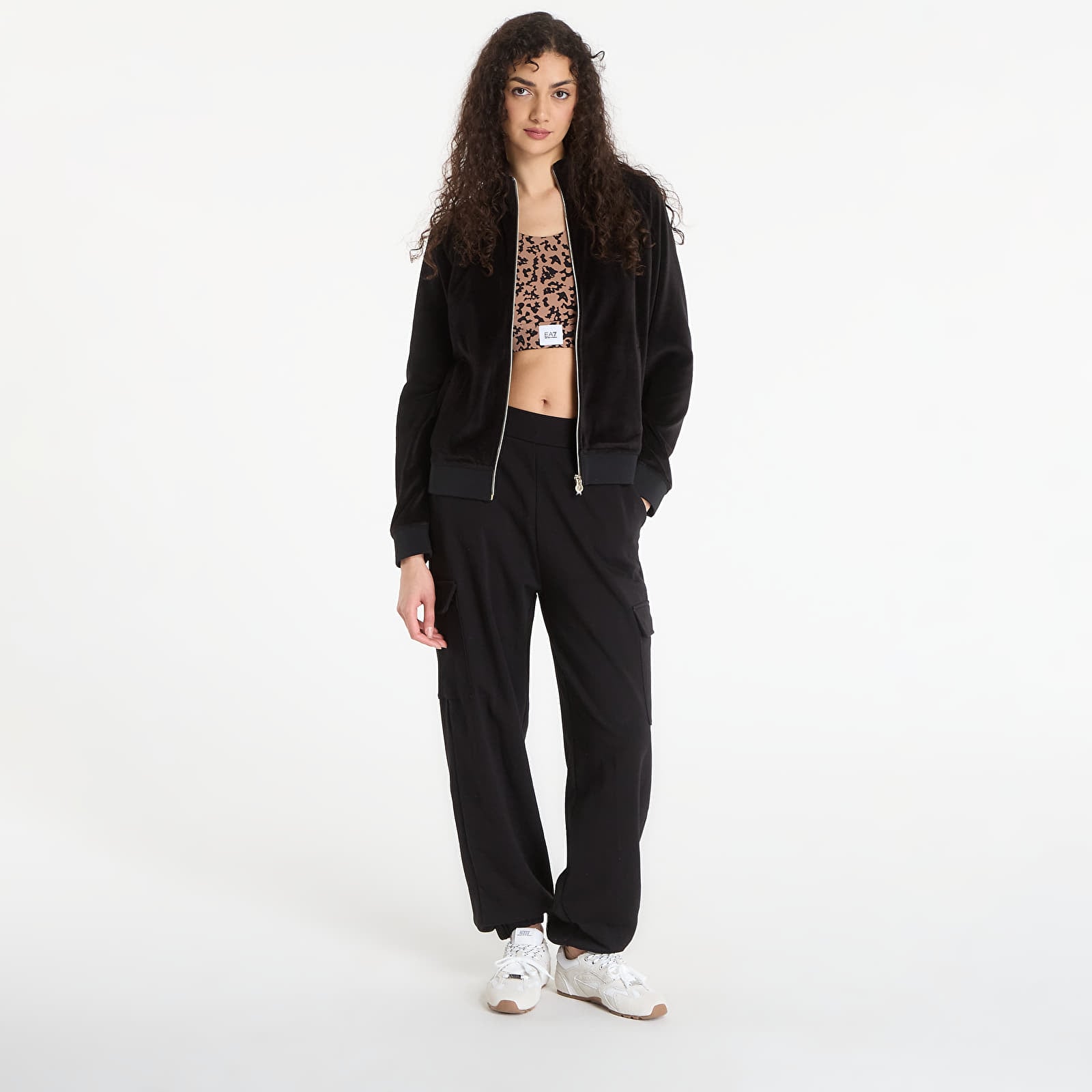 Jogginghosen EA7 Emporio Armani Train Visibility W Cargo Pants Black Beauty