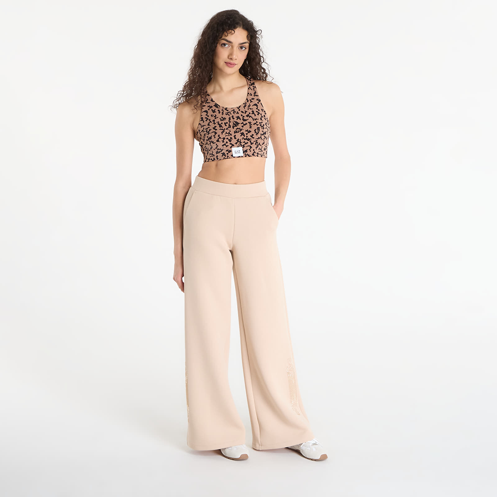 Hosen EA7 Emporio Armani Train Logo Series W Pants Oh T Cement