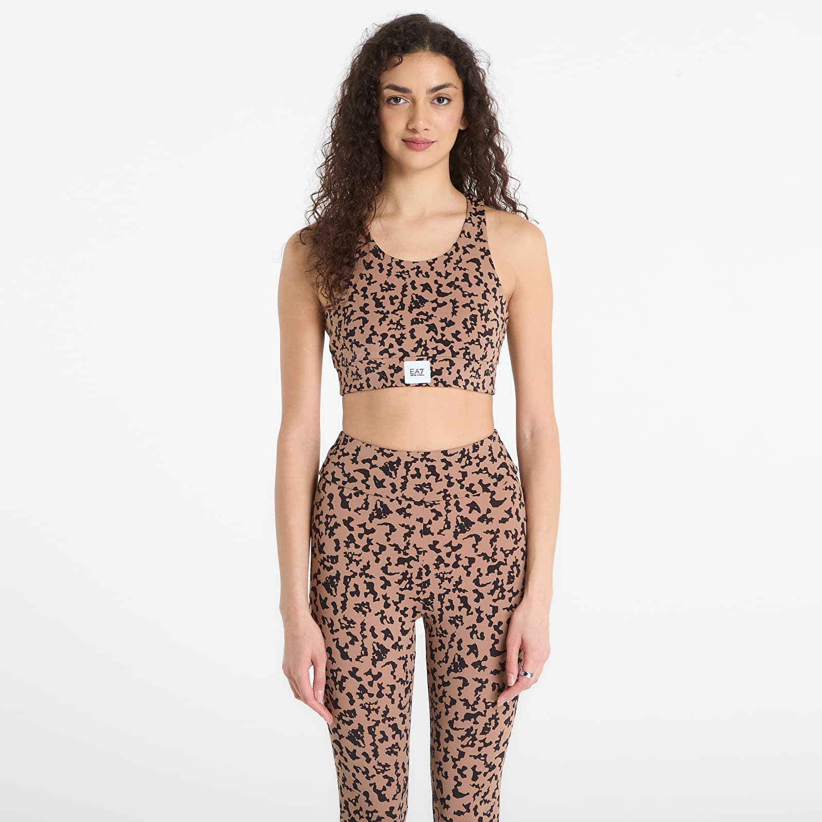BHs EA7 Emporio Armani Train Sporty 4Ever W Sport Bra Fancy Brownie