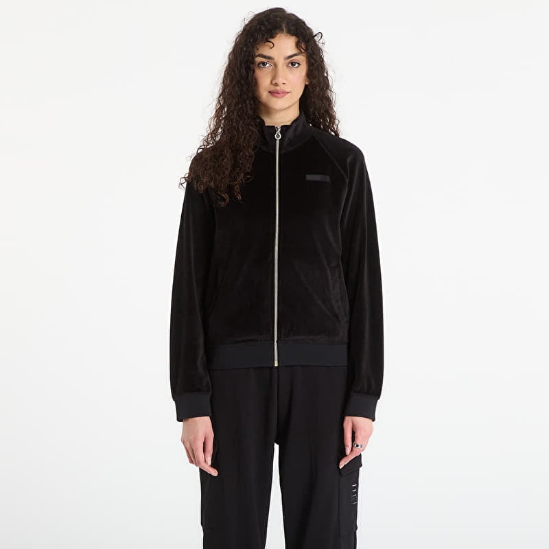 Sweatshirt EA7 Emporio Armani Train Athletic Velour W T-Top Black