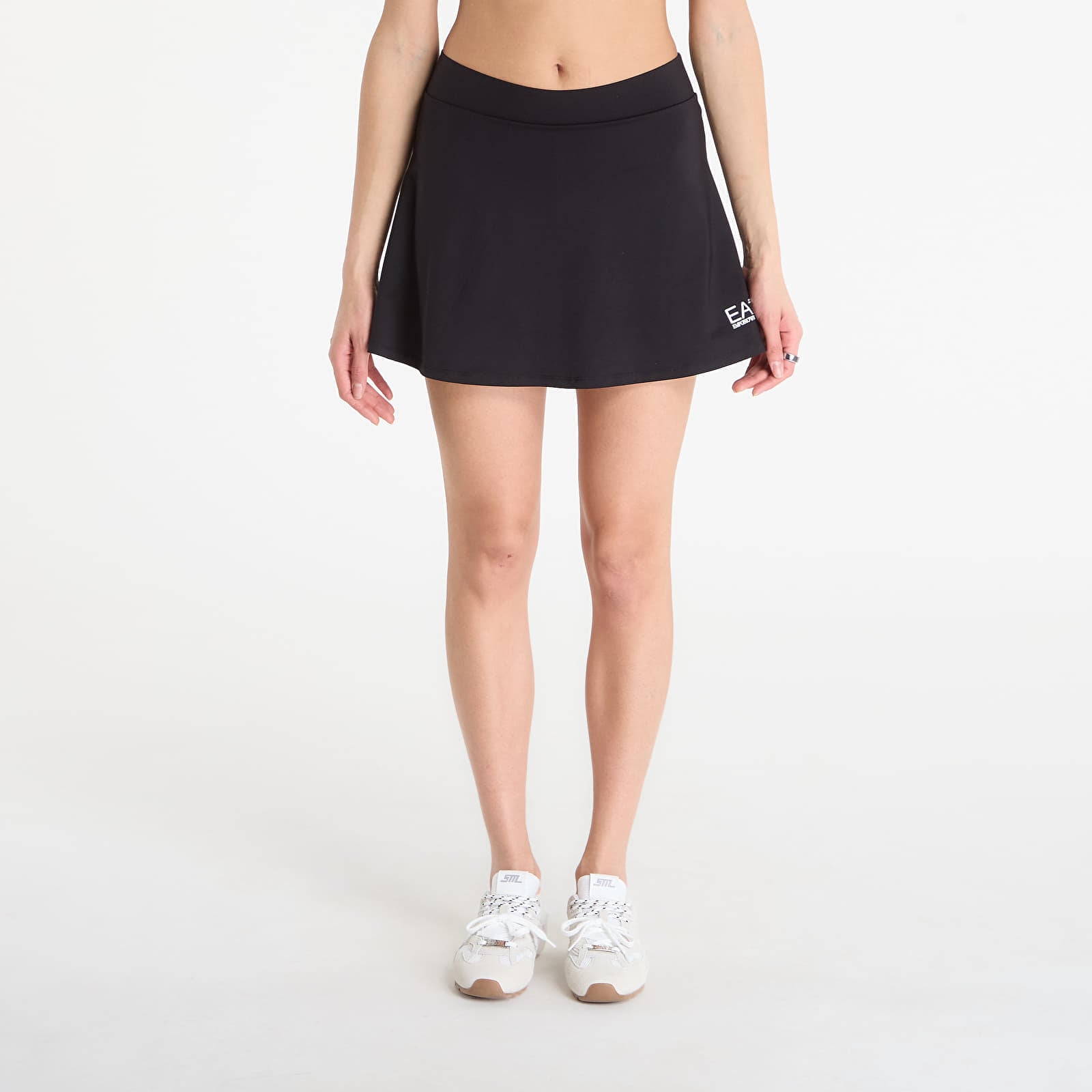 EA7 Emporio Armani Skirt Tennis School Black Beauty XS