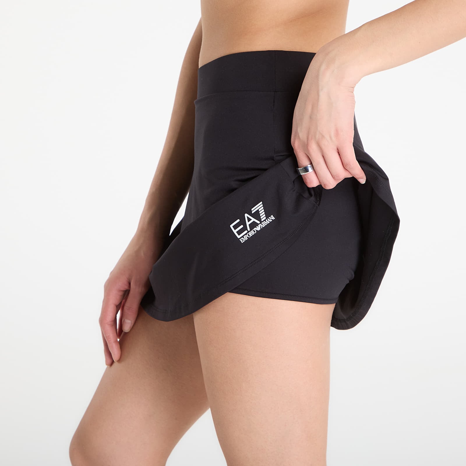 Gonne EA7 Emporio Armani Skirt Tennis School Black Beauty