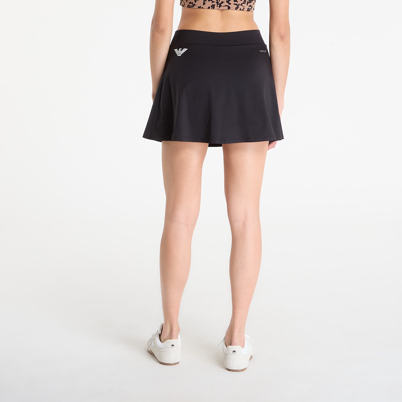 Gonne EA7 Emporio Armani Skirt Tennis School Black Beauty