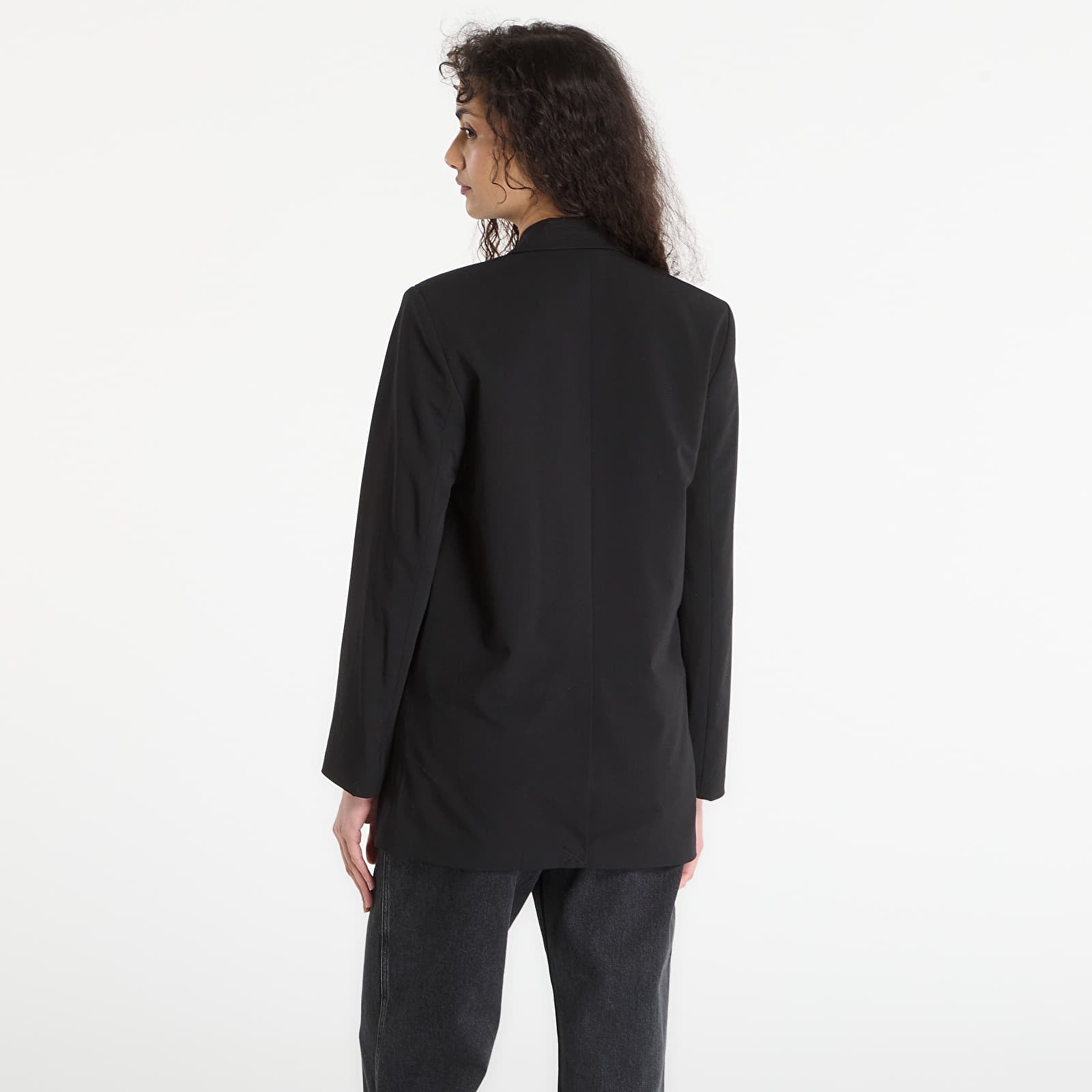 Paltai Karl Lagerfeld Jeans Mixed Denim Blazer Washed Black/ Black