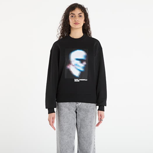 Sweatshirt Karl Lagerfeld Jeans Relaxed Karl Sweat Black