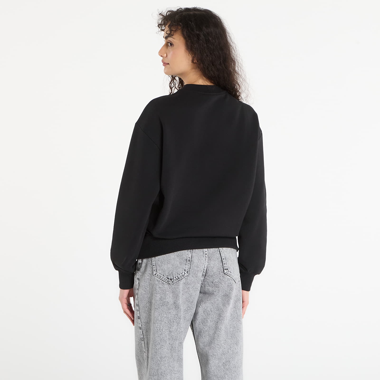 Mikiny Karl Lagerfeld Jeans Relaxed Karl Sweat Black