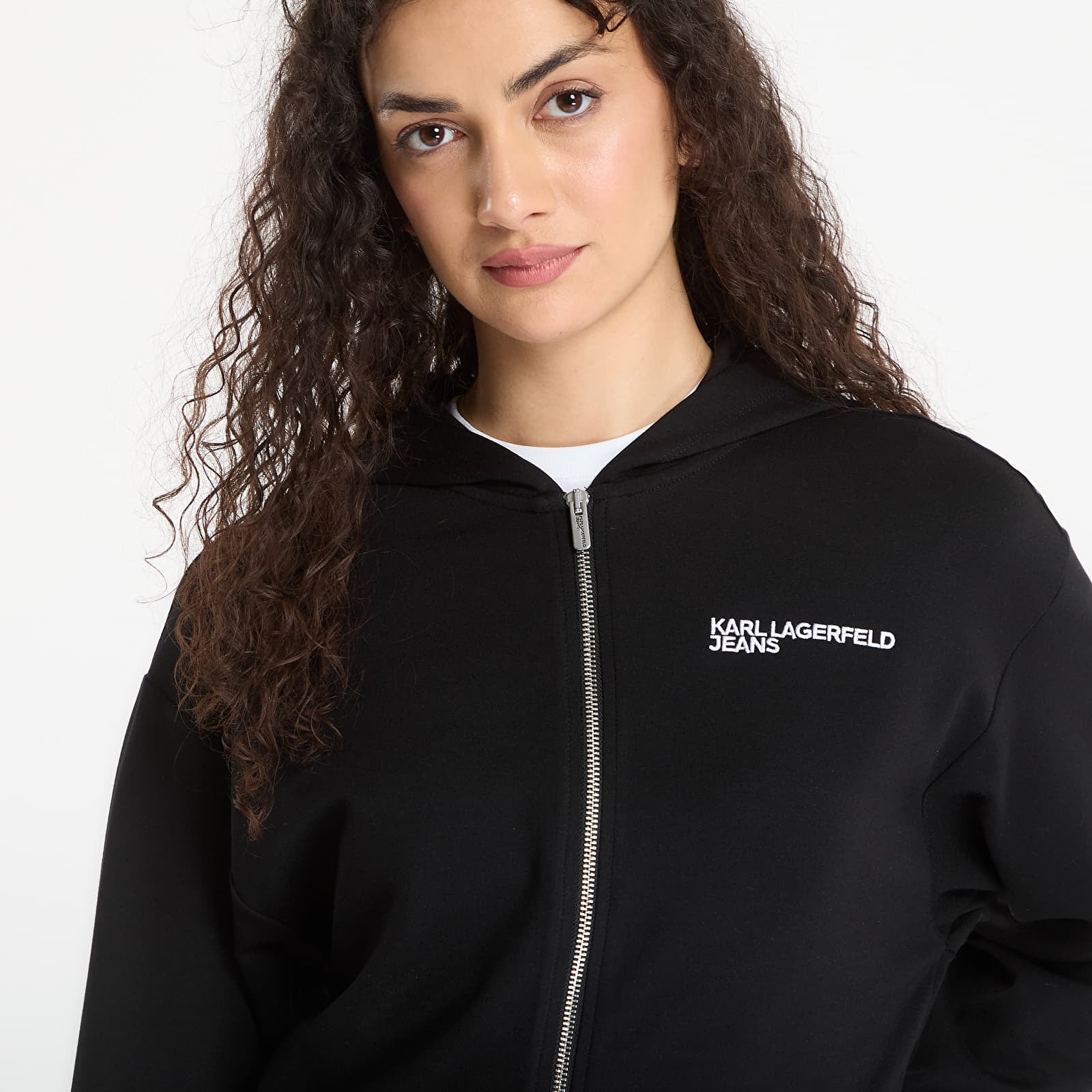 Felpe Karl Lagerfeld Jeans Milano Hoodie Black