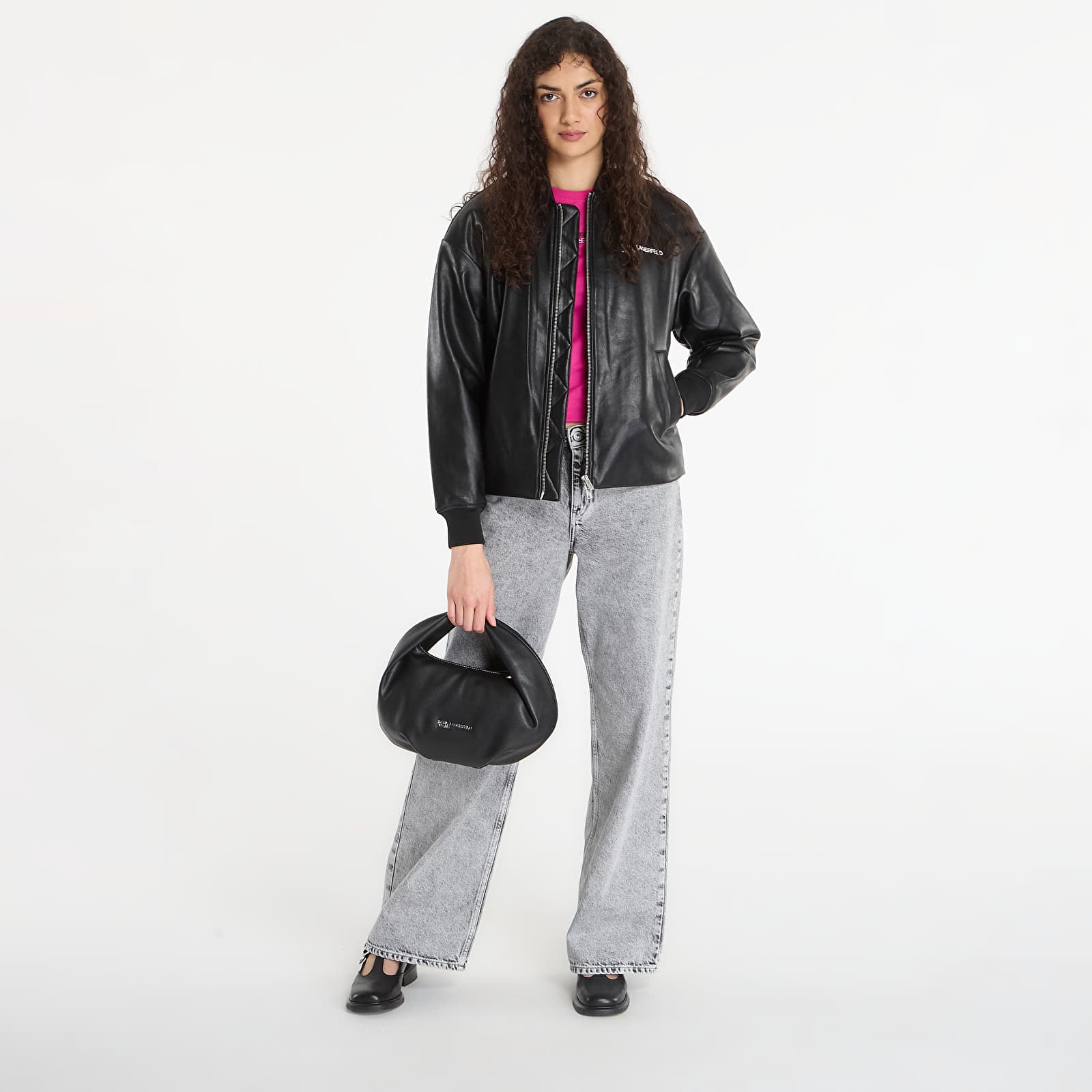 T-shirts Karl Lagerfeld Jeans Slim Ss Reflection Tee Very Berry