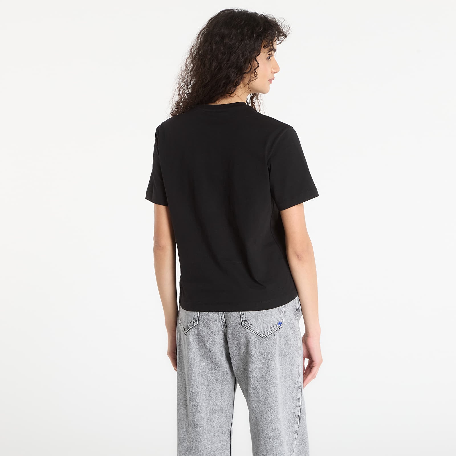 T-shirts Karl Lagerfeld Jeans Reg Graffiti Logo Tee Black