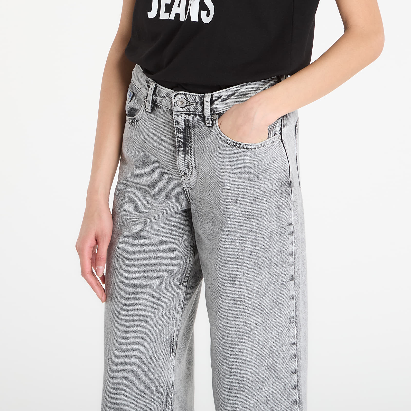 Džinsai Karl Lagerfeld Jeans Mr Relaxed Denim Acid Light Grey