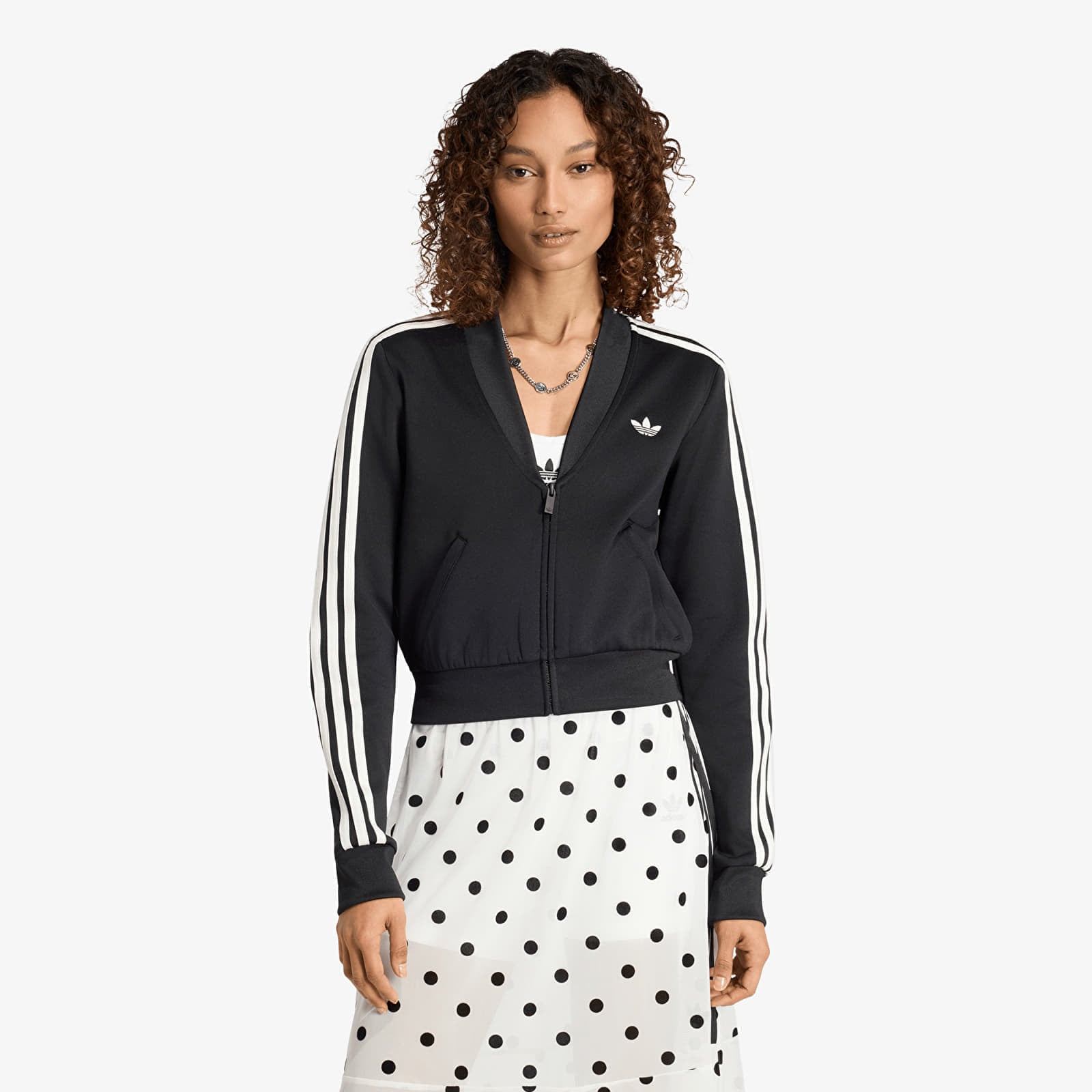 Sweatshirt adidas V-Neck Sst Tt Black XS