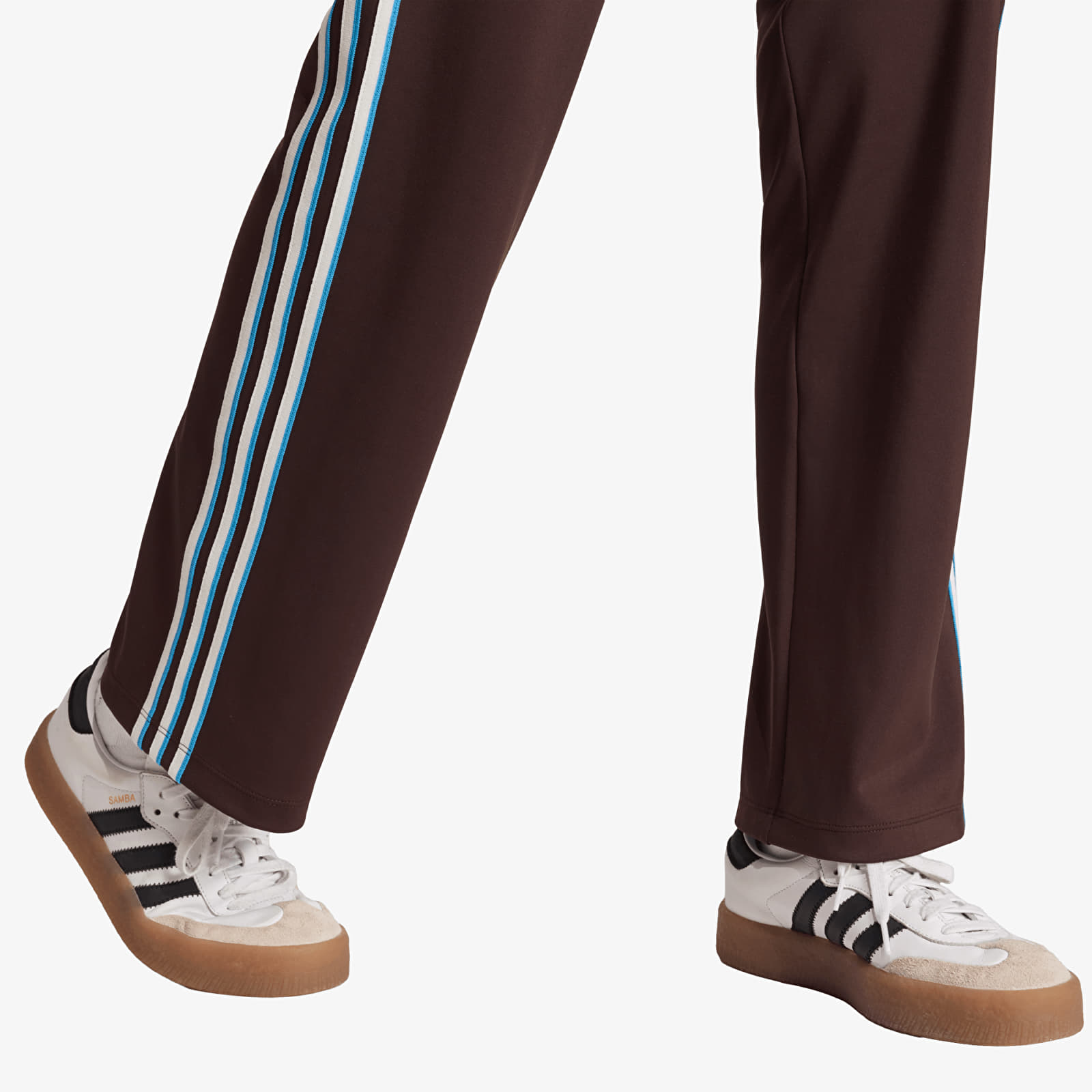 Dámské kalhoty adidas Straight Pants Aurora Cofee