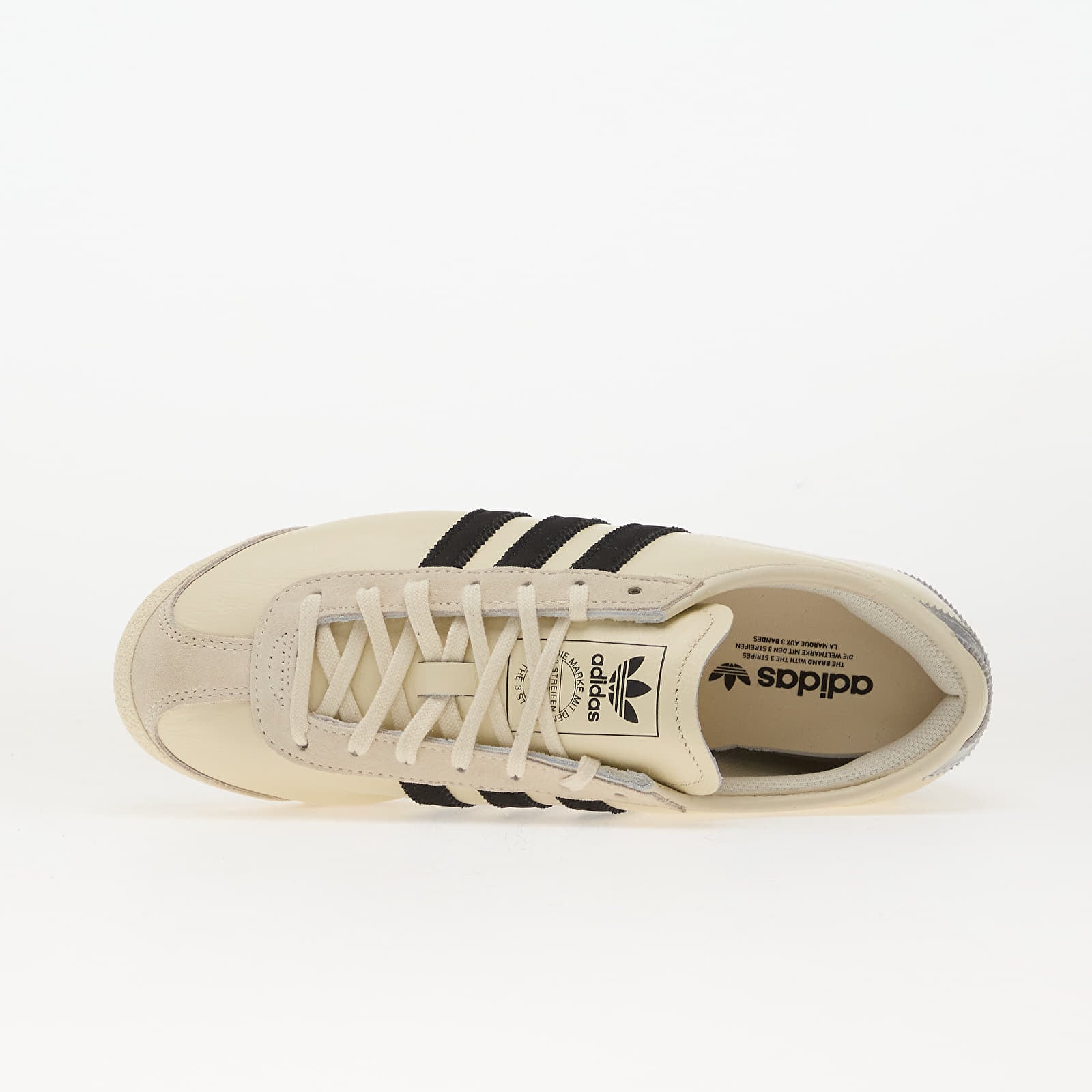 Încălțăminte și sneakerși pentru femei adidas Italia 70S W Crew White/ Core Black/ Silver Metallic