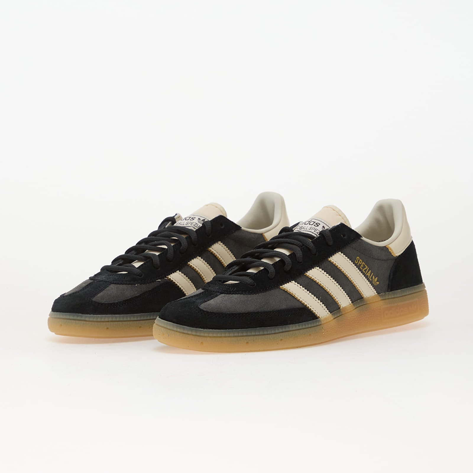 Încălțăminte și sneakerși pentru bărbați adidas Handball Spezial Carbon/ Off White/ Core Black
