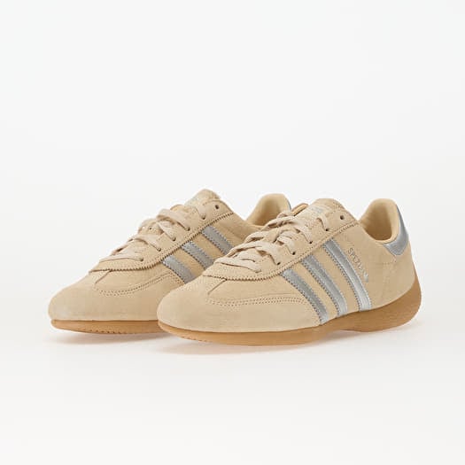 adidas gazelle silver green womens Gazelle Indoor Shoes Sand Strata/Preloved Brown/Gum  Karen Walker