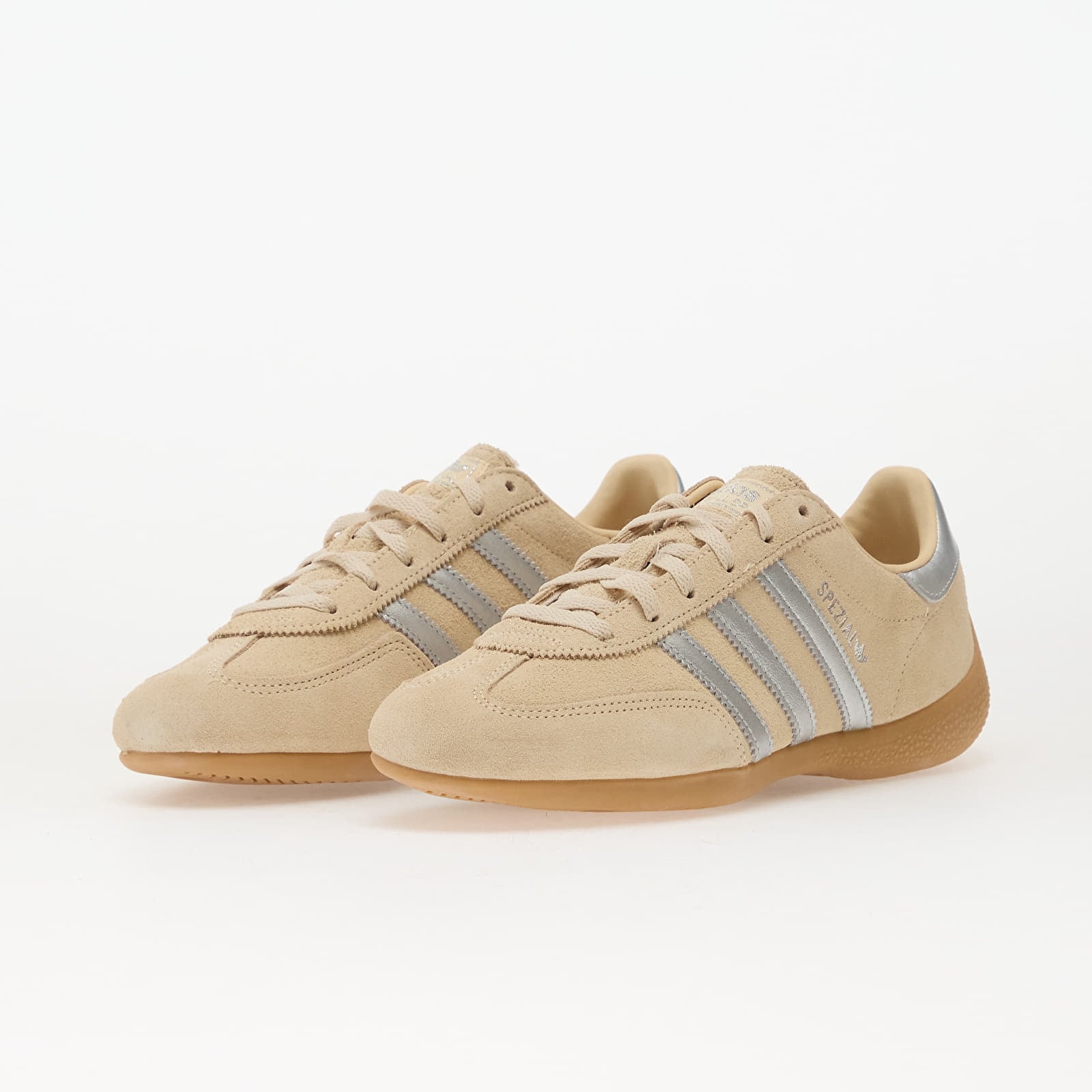 Sieviešu kedas un apavi adidas Handball Spezial Lo Pro W Sand Strata/ Silver Metallic/ Gum
