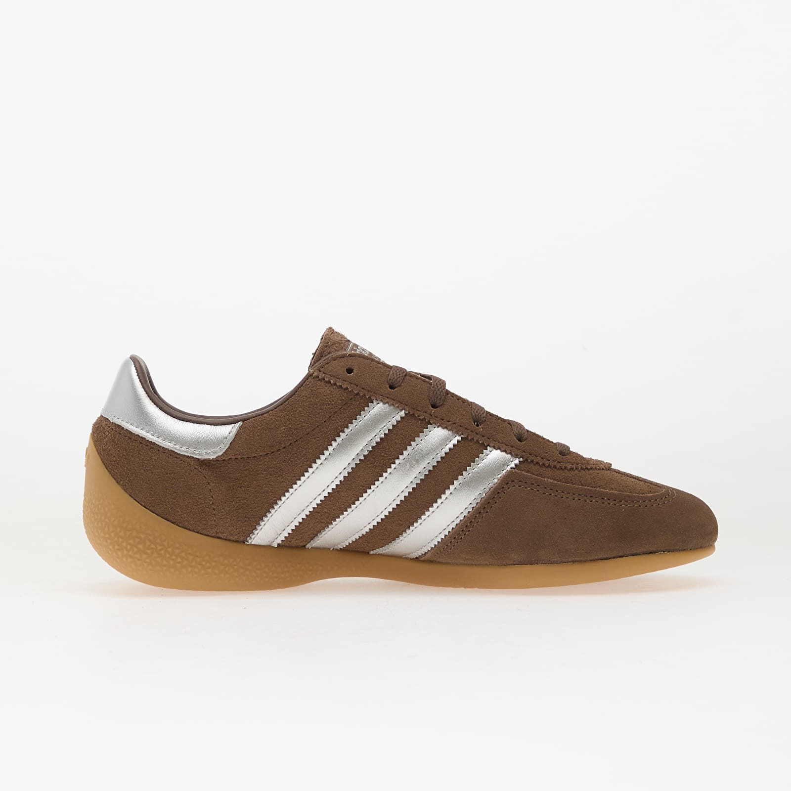Women's sneakers and shoes adidas Handball Spezial Lo Pro W Earth Strata/ Silver Metallic/ Gum