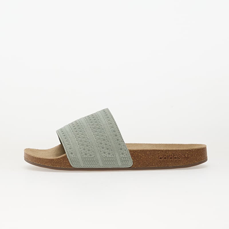 adidas Adilette Rs Silver Green/ Cardboard/ Gum5