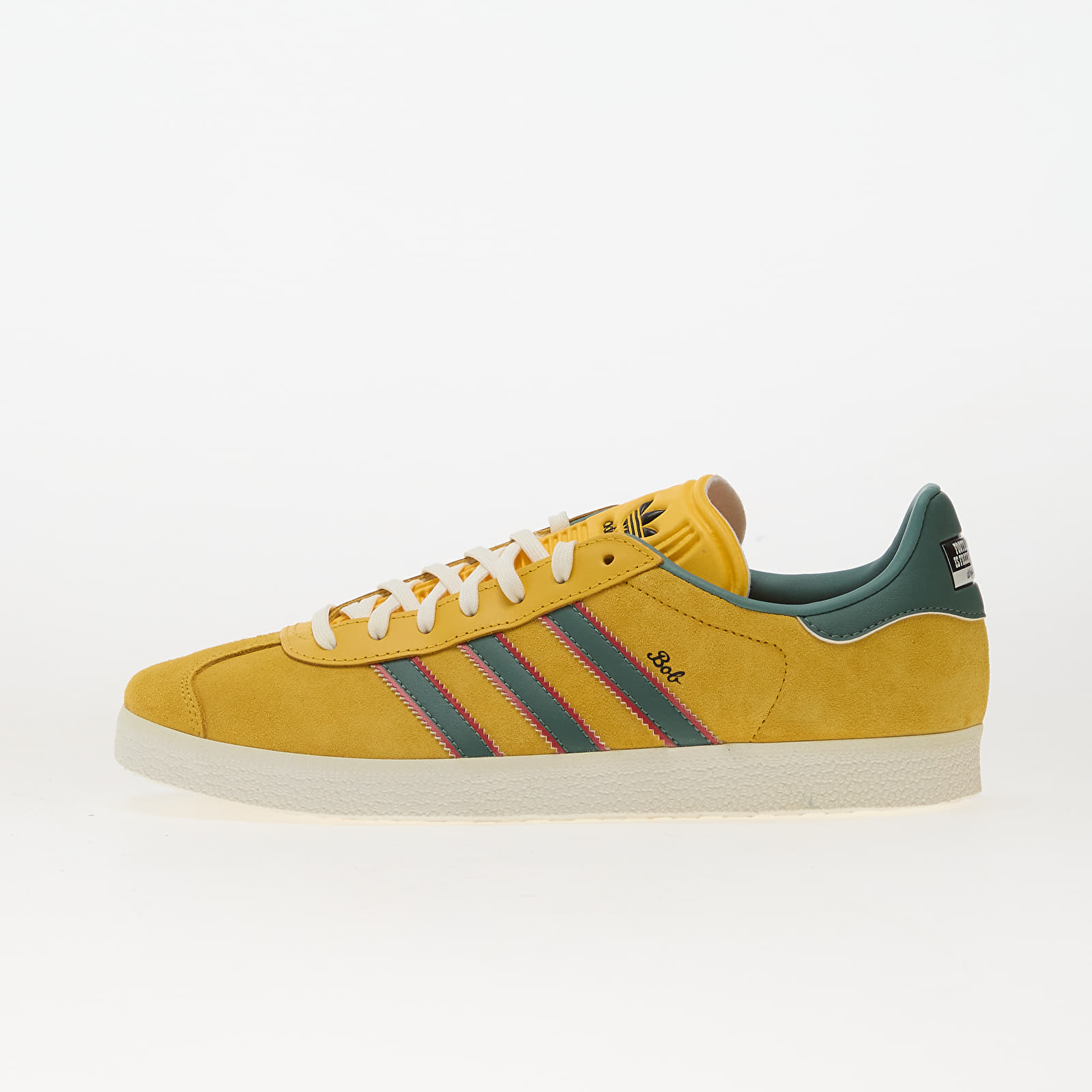 Herenschoenen adidas Gazelle Jamaica x Bob Marley Bold Gold/ None/ Pure Ruby