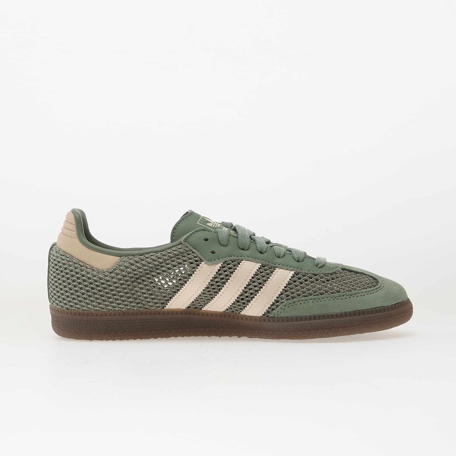 Women's sneakers and shoes adidas Samba Og W Silver Green/ Wonder White/ Gold Metallic