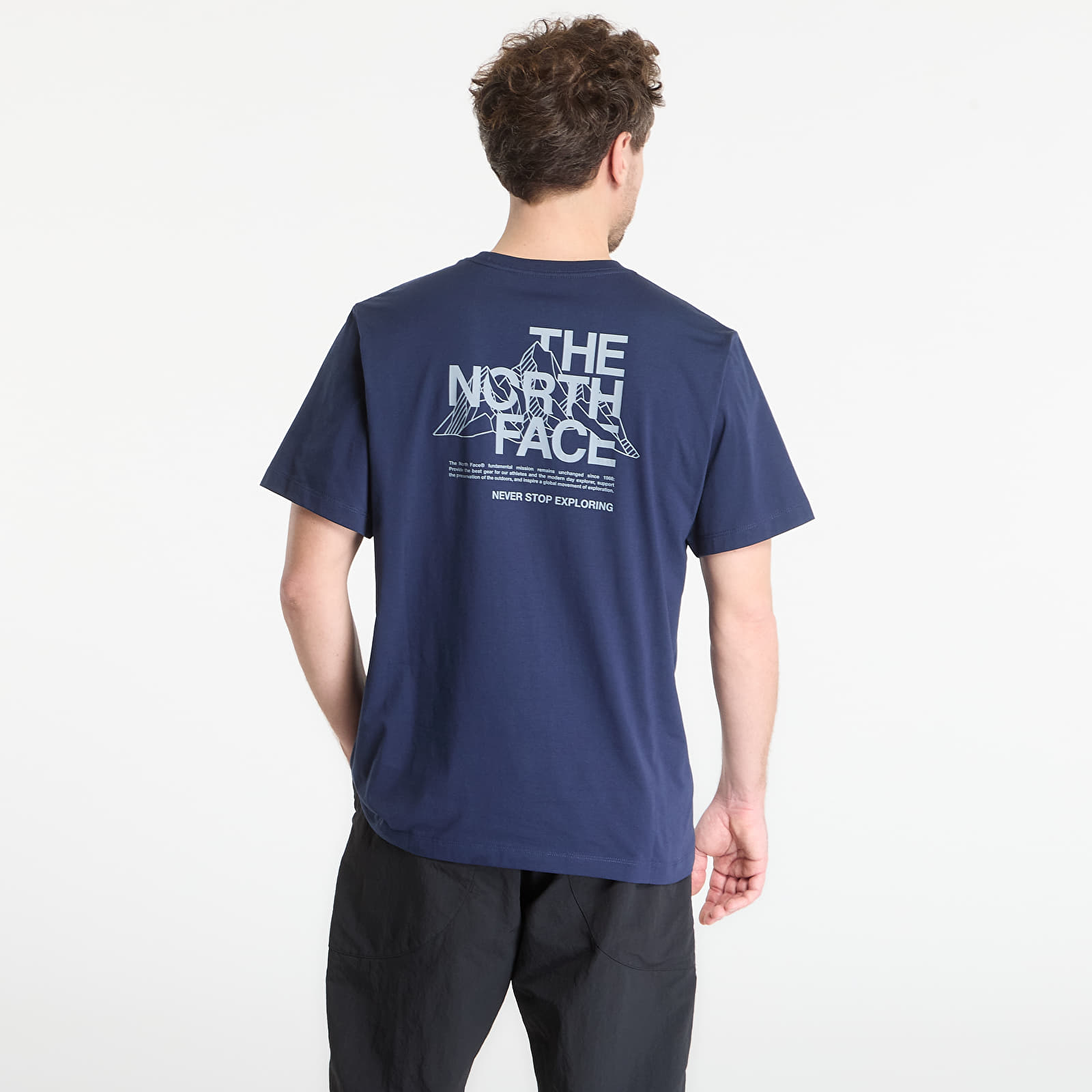 Футболки The North Face Mountain Sketch Regular Short Sleeve Tee-Graphic Summit Navy