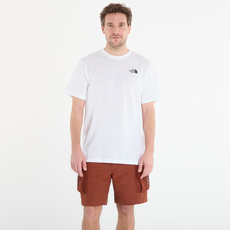 Póló The North Face Mountain Sketch Regular Short Sleeve Tee-Graphic TNF White