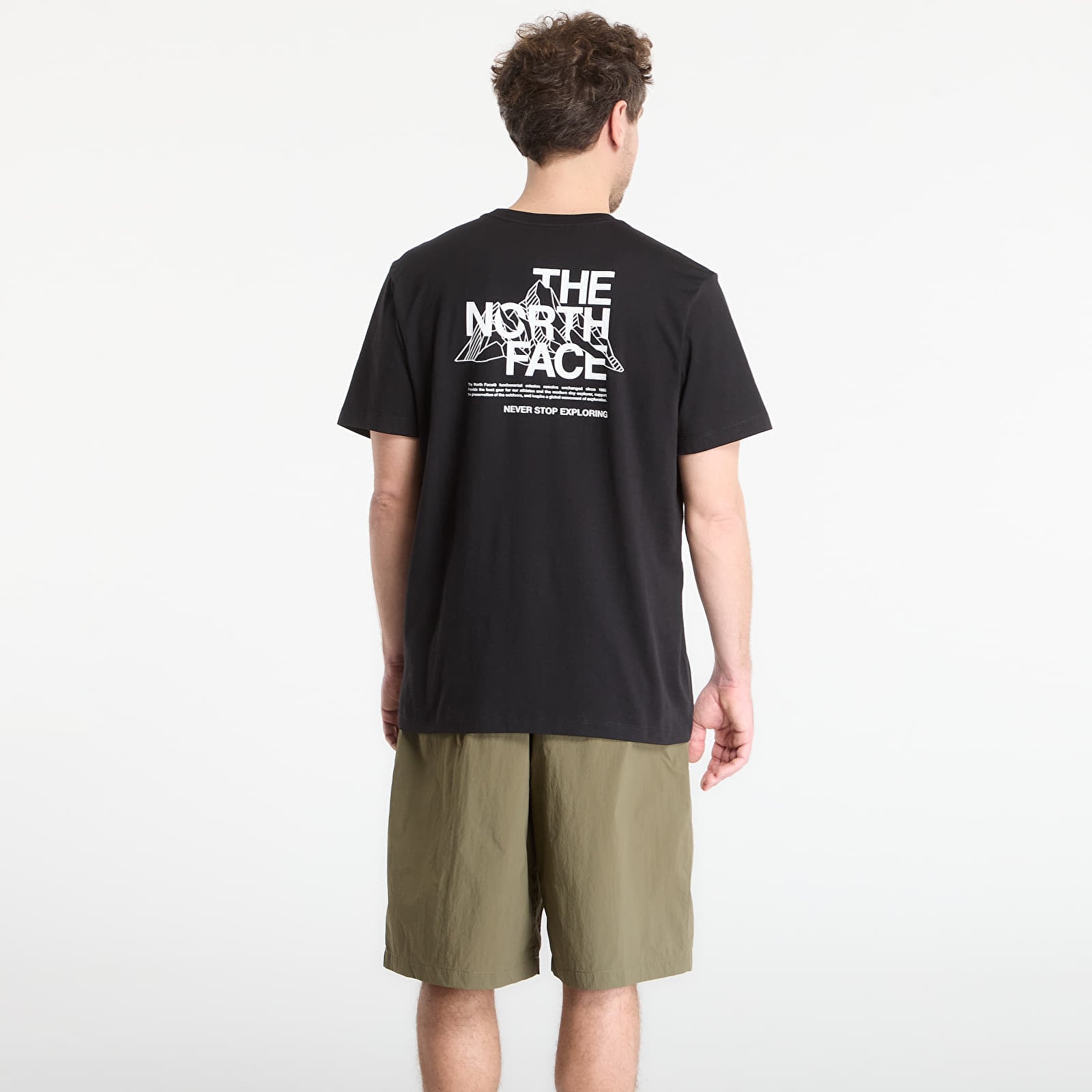 T-särgid The North Face Mountain Sketch Regular Short Sleeve Tee-Graphic TNF Black