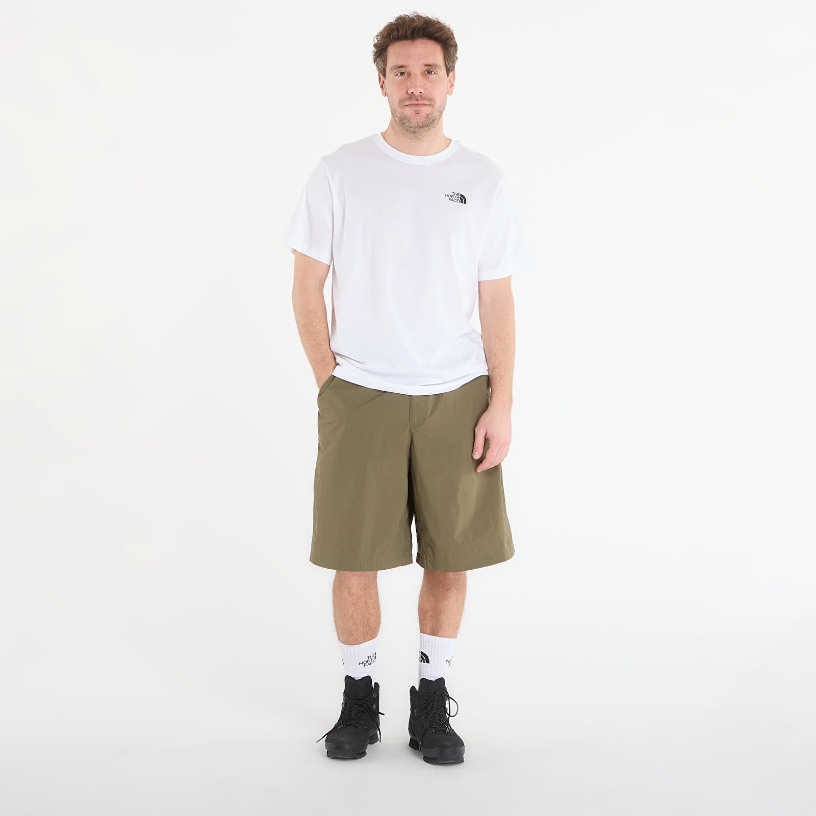 T-shirts  The North Face Box Nse Regular Short Sleeve Tee TNF White