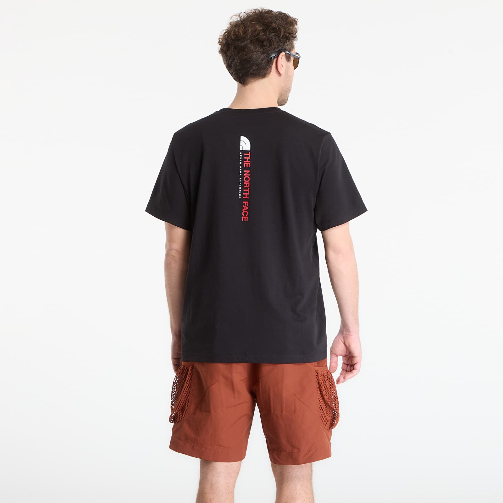 T-krekli The North Face Vertical Regular Short Sleeve Tee-Graphic TNF Black