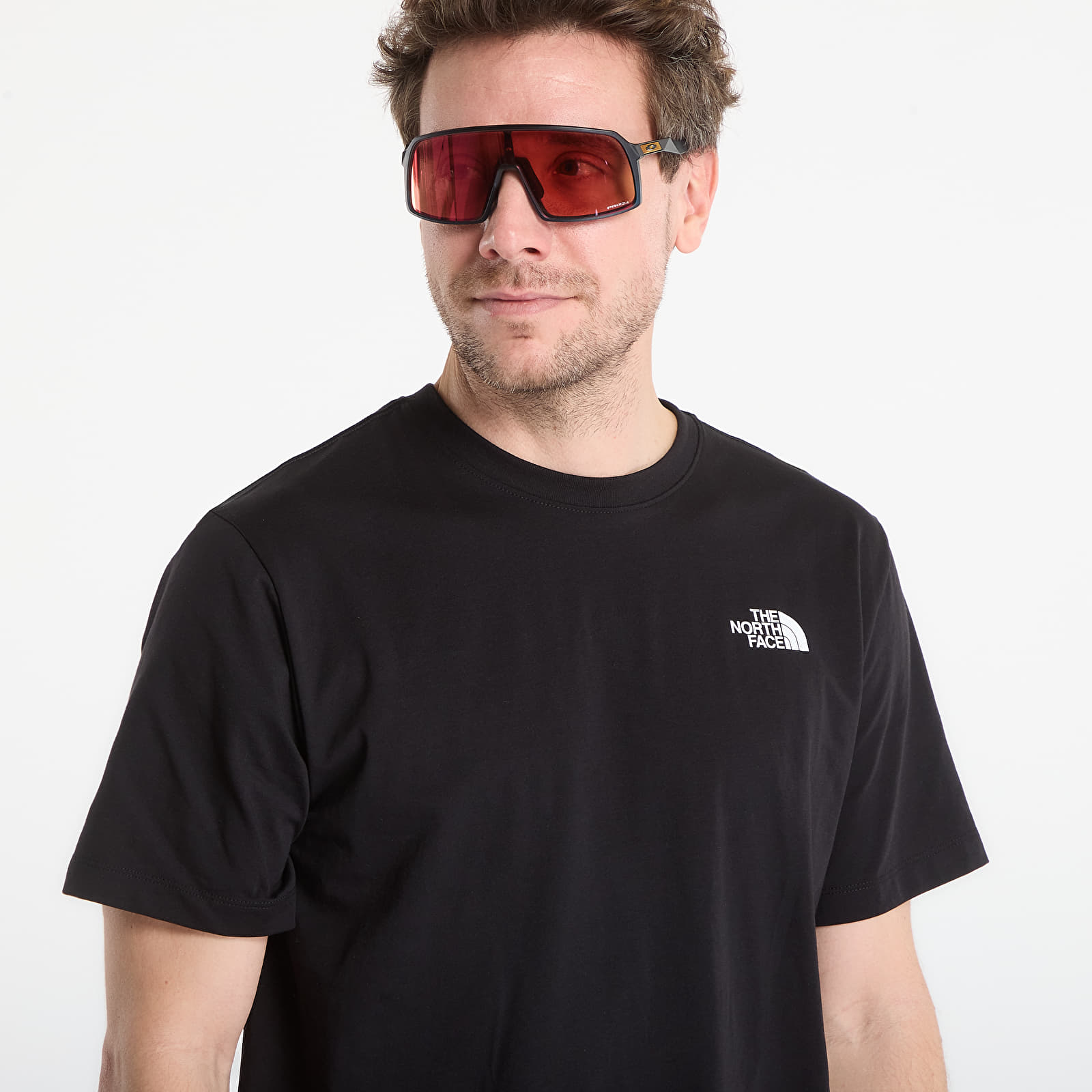 Trička The North Face Box Nse Regular Short Sleeve Tee TNF Black