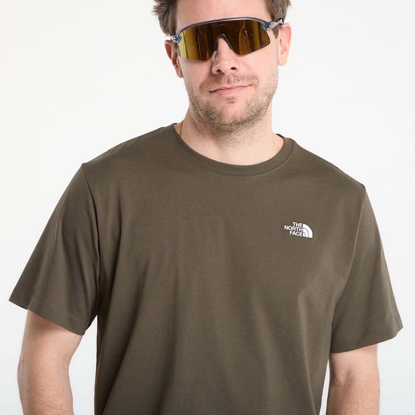 Magliette The North Face Evolution Simple Dome Short Sleeve Tee New Taupe Green