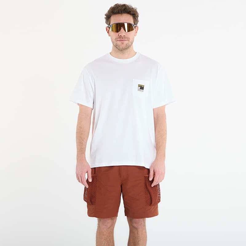 Tričko The North Face Mountain Logo Relaxed Short Sleeve Tee-Graphic TNF White