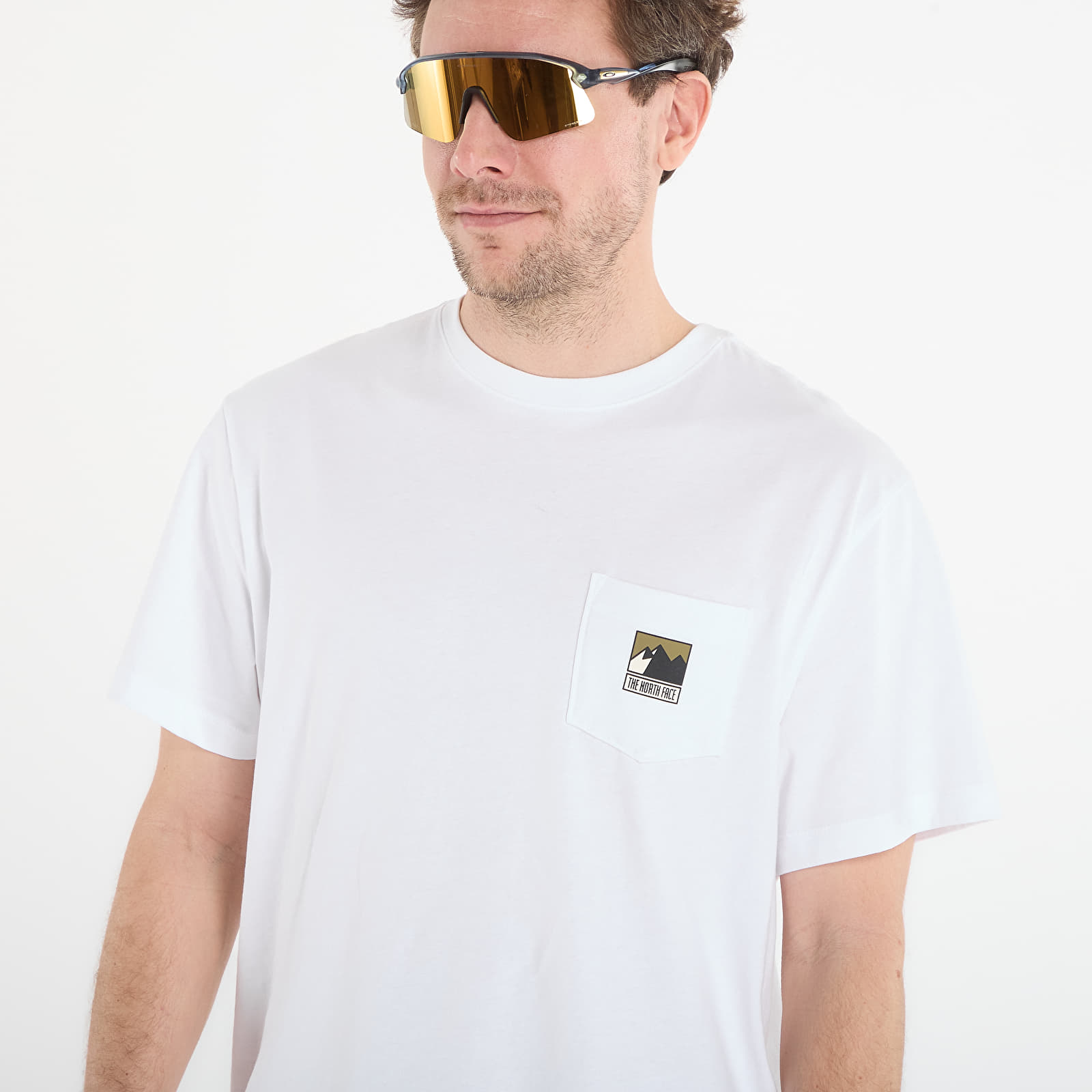 T-Shirts The North Face Mountain Logo Relaxed Short Sleeve Tee-Graphic TNF White