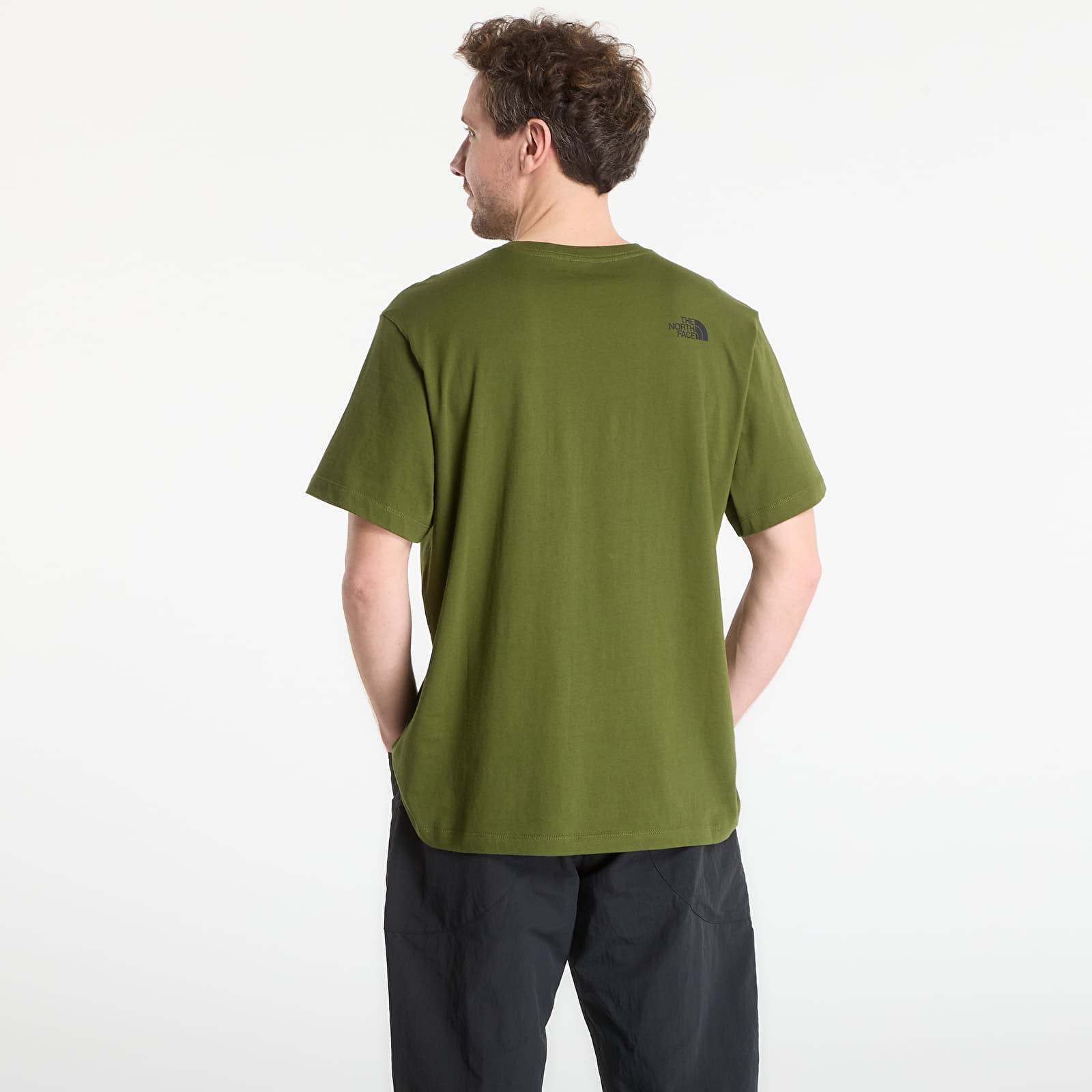 Koszulki The North Face Mountain Logo Relaxed Short Sleeve Tee-Graphic Woodland Green