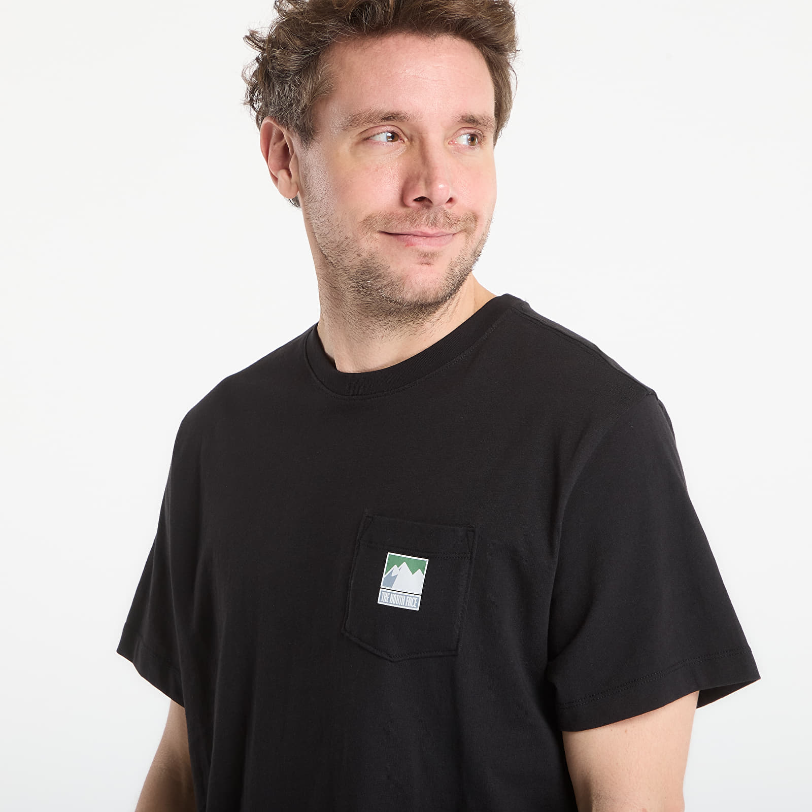 Koszulki The North Face Mountain Logo Relaxed Short Sleeve Tee-Graphic TNF Black