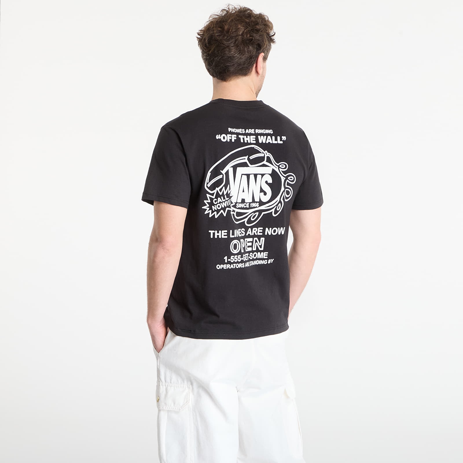 T-shirts Vans Hot Lines SS Tee Black