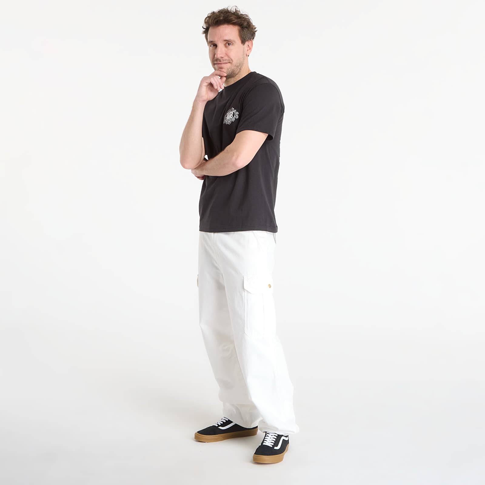 T-shirts Vans Hot Lines SS Tee Black