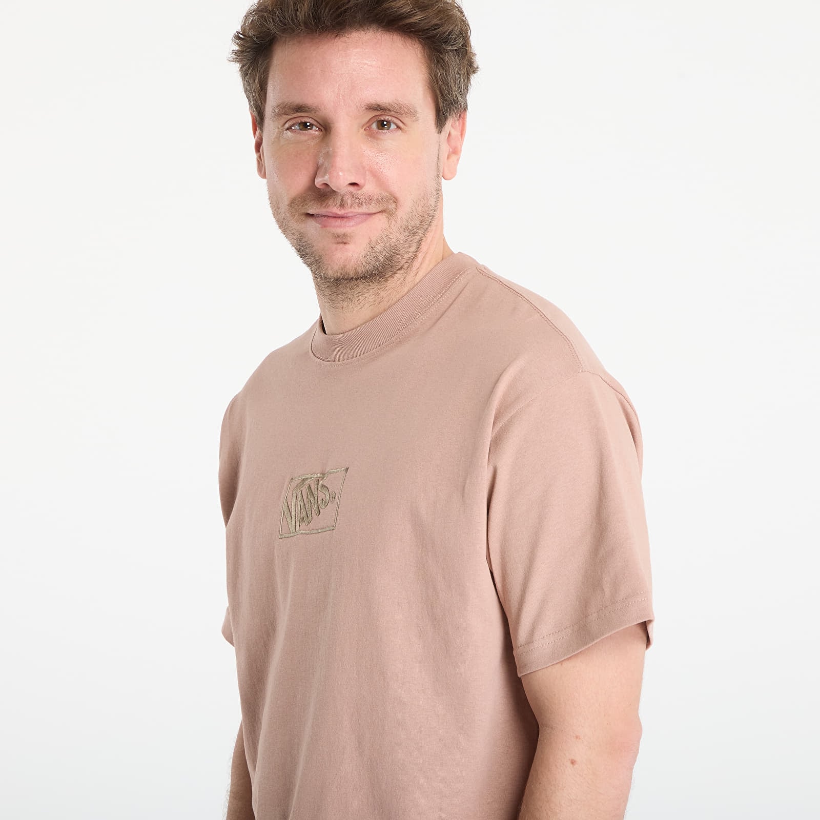 T-shirts Vans Blocked Box Loose SS T-Shirt Warm Taupe