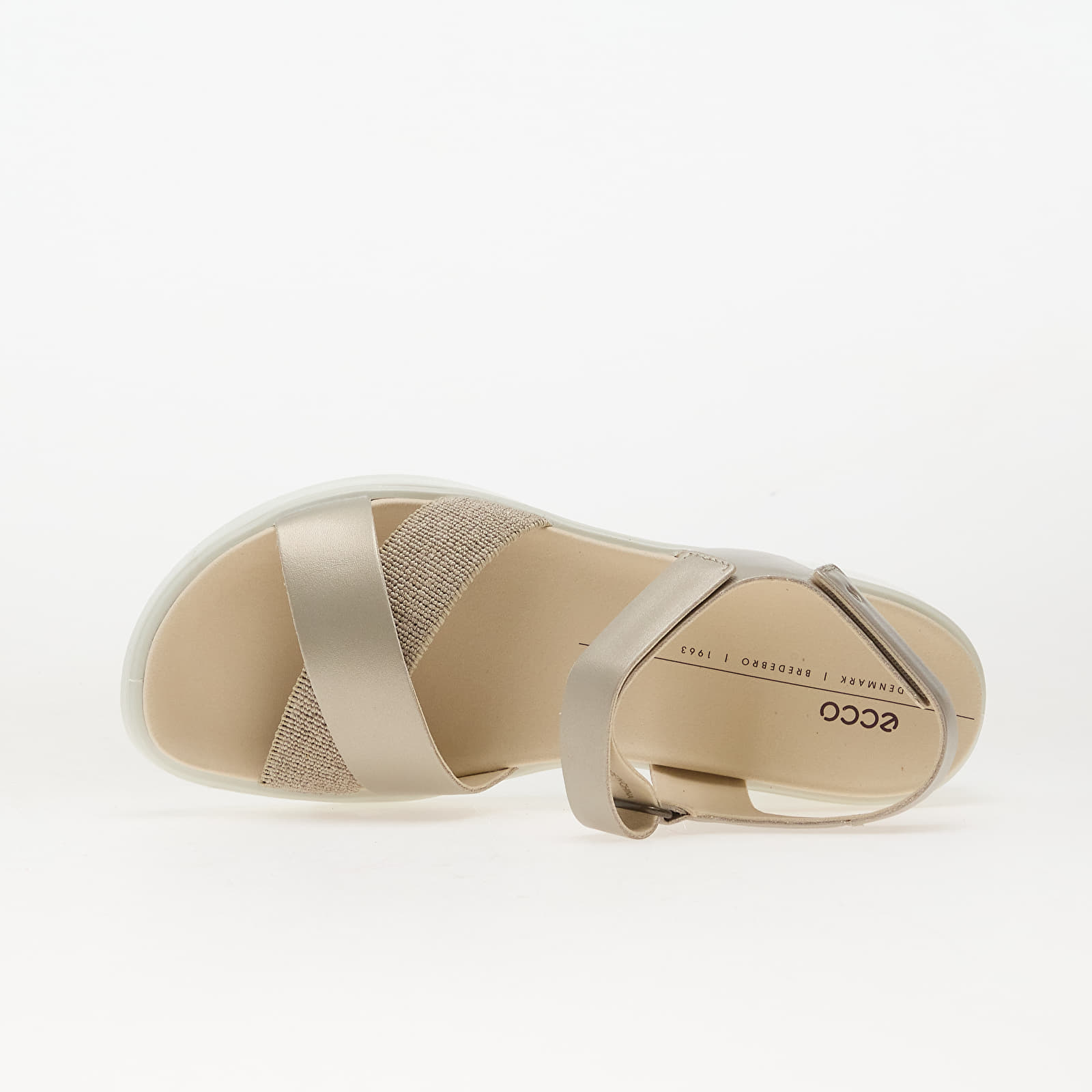 Sneakers und Schuhe für Frauen ECCO Flowt Wedge LX W Pure Wh Gold